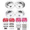 Truck and Towing Z36 Brake Upgrade Kit Cross-Drilled and Slotted Rotors Z36 Carbon Ceramic Brake Pad - image 1