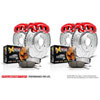 Truck and Towing Z36 Brake Upgrade Kit Cross-Drilled and Slotted Rotors Z36 Carbon Ceramic Brake Pad - image 1