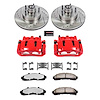 Truck and Towing Z36 Brake Upgrade Kit Cross-Drilled and Slotted Rotors Z36 Carbon Ceramic Brake Pad - image 1