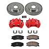 1 CLICK KIT W/CALIPERS FRONT 2007-2009 CHEVY EQUINOX/2007-2009 PONTIAC TORRENT/2007-2009 SUZUKI XL-7/ - image 1
