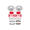 Truck and Towing Z36 Brake Upgrade Kit Cross-Drilled and Slotted Rotors Z36 Carbon Ceramic Brake Pad - image 1