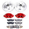 KC2165A Z23 Daily Driver Carbon-Fiber Ceramic Pads Drilled & Slotted Rotor & Caliper Kit - image 1
