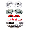 KC2166A-36 Z36 Truck & SUV Ceramic Brake Pad, Drilled & Slotted Rotor, & Caliper Kit - image 1