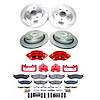 KC2166A Z23 Daily Driver Carbon-Fiber Ceramic Pads Drilled & Slotted Rotor & Caliper Kit - image 1