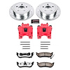 Truck and Towing Z36 Brake Upgrade Kit Cross-Drilled and Slotted Rotors Z36 Carbon Ceramic Brake Pad - image 1