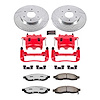 Truck and Towing Z36 Brake Upgrade Kit Cross-Drilled and Slotted Rotors Z36 Carbon Ceramic Brake Pad - image 1