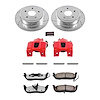 Truck and Towing Z36 Brake Upgrade Kit Cross-Drilled and Slotted Rotors Z36 Carbon Ceramic Brake Pad - image 1