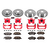 Truck and Towing Z36 Brake Upgrade Kit Cross-Drilled and Slotted Rotors Z36 Carbon Ceramic Brake Pad - image 1