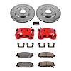 Truck and Towing Z36 Brake Upgrade Kit Cross-Drilled and Slotted Rotors Z36 Carbon Ceramic Brake Pad - image 1