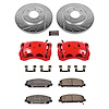 Truck and Towing Z36 Brake Upgrade Kit Cross-Drilled and Slotted Rotors Z36 Carbon Ceramic Brake Pad - image 1