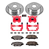 Truck and Towing Z36 Brake Upgrade Kit Cross-Drilled and Slotted Rotors Z36 Carbon Ceramic Brake Pad - image 1
