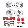 Truck and Towing Z36 Brake Upgrade Kit Cross-Drilled and Slotted Rotors Z36 Carbon Ceramic Brake Pad - image 1