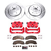 Truck and Towing Z36 Brake Upgrade Kit Cross-Drilled and Slotted Rotors Z36 Carbon Ceramic Brake Pad - image 1