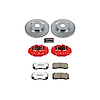 Street Warrior Brake Upgrade Kit Cross-Drilled and Slotted Rotors Z26 Extreme Street Performance Bra - image 1