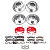 KC5338-36 Z36 Truck & SUV Ceramic Brake Pad, Drilled & Slotted Rotor, & Caliper Kit - image 1
