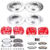 Truck and Towing Z36 Brake Upgrade Kit Cross-Drilled and Slotted Rotors Z36 Carbon Ceramic Brake Pad - image 1