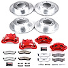 Truck and Towing Z36 Brake Upgrade Kit Cross-Drilled and Slotted Rotors Z36 Carbon Ceramic Brake Pad - image 1