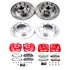 Truck and Towing Z36 Brake Upgrade Kit Cross-Drilled and Slotted Rotors Z36 Carbon Ceramic Brake Pad - image 1