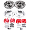 Truck and Towing Z36 Brake Upgrade Kit Cross-Drilled and Slotted Rotors Z36 Carbon Ceramic Brake Pad - image 1