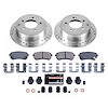 KC5915 Z23 Daily Driver Carbon-Fiber Ceramic Pads Drilled & Slotted Rotor & Caliper Kit - image 1
