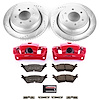Truck and Towing Z36 Brake Upgrade Kit Cross-Drilled and Slotted Rotors Z36 Carbon Ceramic Brake Pad - image 1