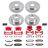 Truck and Towing Z36 Brake Upgrade Kit Cross-Drilled and Slotted Rotors Z36 Carbon Ceramic Brake Pad - image 1