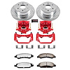 Truck and Towing Z36 Brake Upgrade Kit Cross-Drilled and Slotted Rotors Z36 Carbon Ceramic Brake Pad - image 1