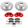 KC7303-36 Z36 Truck & SUV Ceramic Brake Pad, Drilled & Slotted Rotor, & Caliper Kit