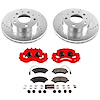 KC7303 Z23 Daily Driver Carbon-Fiber Ceramic Pads Drilled & Slotted Rotor & Caliper Kit