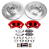 KC7941A-36 Z36 Truck & SUV Ceramic Brake Pad, Drilled & Slotted Rotor, & Caliper Kit - image 1