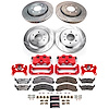 KC8026-36 Z36 Truck & SUV Ceramic Brake Pad, Drilled & Slotted Rotor, & Caliper Kit - image 1