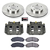 OE BRAKE KIT W/CALIPERS - image 1