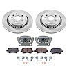 KCOE5705 OE Stock Replacement Low-Dust Ceramic Brake Pad, Rotor & Caliper Kit