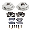 KCOE5915 OE Stock Replacement Low-Dust Ceramic Brake Pad, Rotor & Caliper Kit - image 1