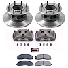 KCOE6823 OE Stock Replacement Low-Dust Ceramic Brake Pad, Rotor & Caliper Kit - image 1