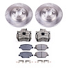 KCOE7661B OE Stock Replacement Low-Dust Ceramic Brake Pad, Rotor & Caliper Kit - image 1