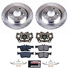 KCOE7934 OE Stock Replacement Low-Dust Ceramic Brake Pad, Rotor & Caliper Kit - image 1