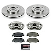 KCOE8318 OE Stock Replacement Low-Dust Ceramic Brake Pad, Rotor & Caliper Kit - image 1