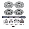 KCOE9061 OE Stock Replacement Low-Dust Ceramic Brake Pad, Rotor & Caliper Kit - image 1