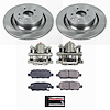 KCOE9062 OE Stock Replacement Low-Dust Ceramic Brake Pad, Rotor & Caliper Kit - image 1
