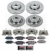 KCOE9063 OE Stock Replacement Low-Dust Ceramic Brake Pad, Rotor & Caliper Kit - image 1