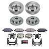KCOE9065 OE Stock Replacement Low-Dust Ceramic Brake Pad, Rotor & Caliper Kit - image 1