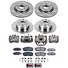 KCOE9141 OE Stock Replacement Low-Dust Ceramic Brake Pad, Rotor & Caliper Kit - image 1