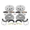 Autospecialty OE Stock Replacement 1-Click Daily Driver Brake Kit - image 1