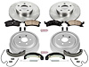 Autospecialty OE Stock Replacement 1-Click Daily Driver Brake Kit - image 1