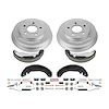 Autospecialty OE Stock Replacement 1-Click Daily Driver Brake Kit - image 1
