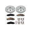 Autospecialty OE Stock Replacement 1-Click Daily Driver Brake Kit - image 1