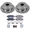 Autospecialty OE Stock Replacement 1-Click Daily Driver Brake Kit - image 1