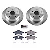 Z16 Ceramic Brake Pads & OE Rotors Front - image 1