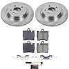 1-Click Daily Driver Brake Kits Rear OE Replacement Rotors Z16 Ceramic Scorched Brake Pads - image 1